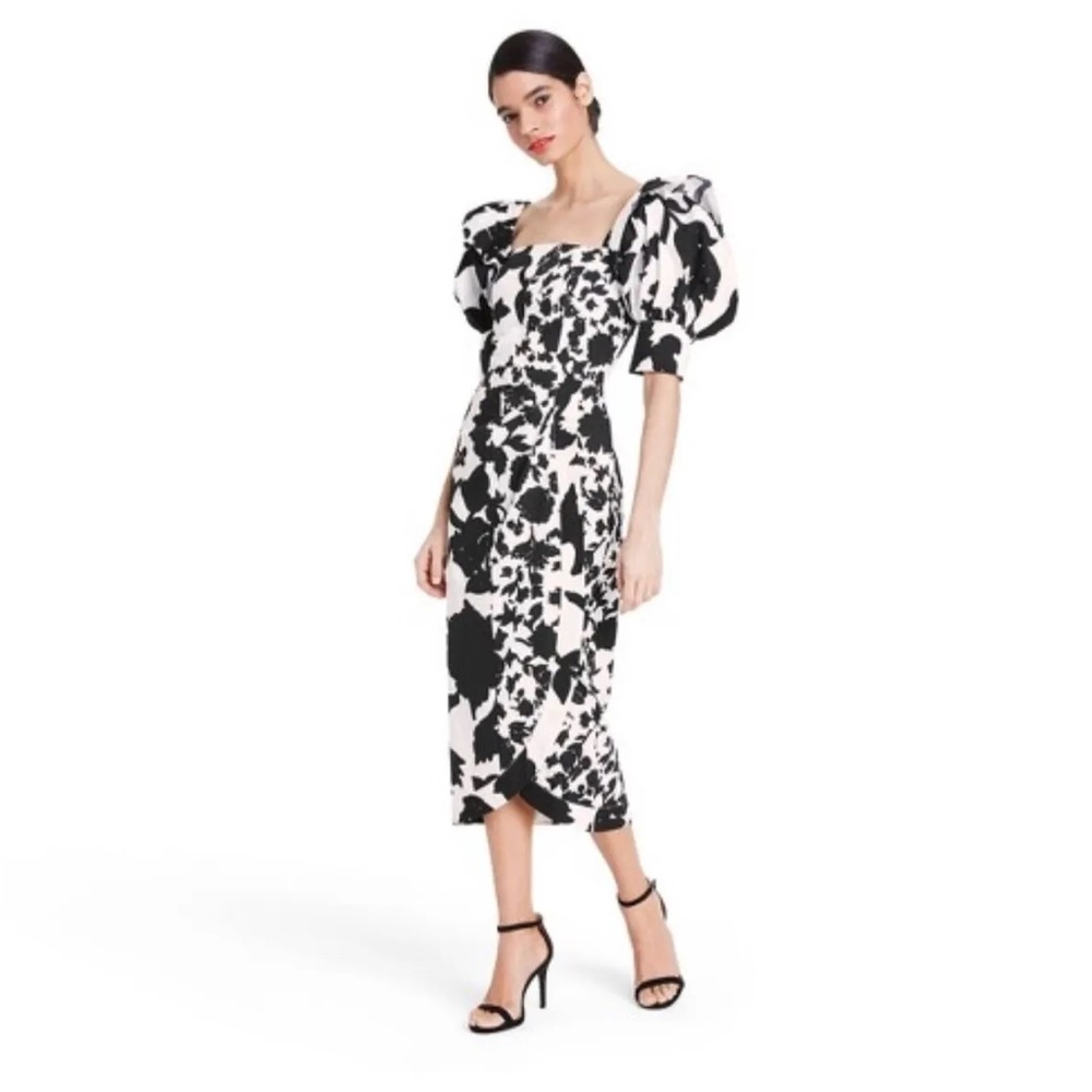 Christopher John Roger’s for Target Blck and White Dress Size 0 NWOT